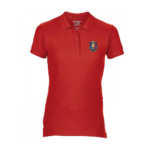 Tricou polo roșu (damă) SNPPC